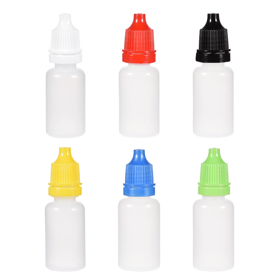 uxcell Uxcell 10ml/0.34 oz Empty Squeezable Dropper Bottle 24pcs
