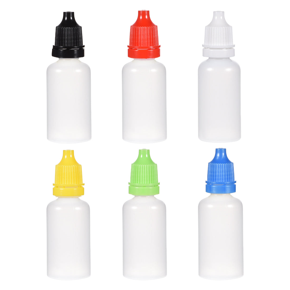 uxcell Uxcell 20ml/0.68 oz Empty Squeezable Dropper Bottle 12pcs