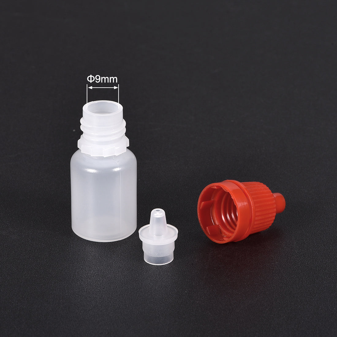 uxcell Uxcell 5ml/0.17 oz Empty Squeezable Dropper Bottle 48pcs
