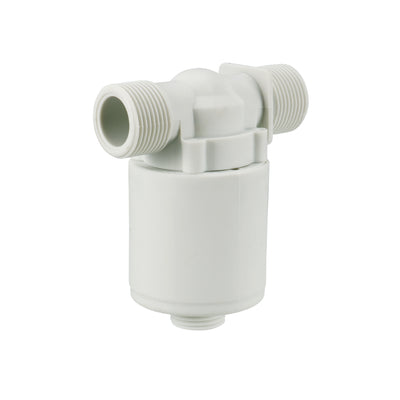 uxcell Uxcell Float Ball Valve G3/4 Thread Plastic Horizontal Exterior Water Liquid Level Control Sensor Automatic with Filter
