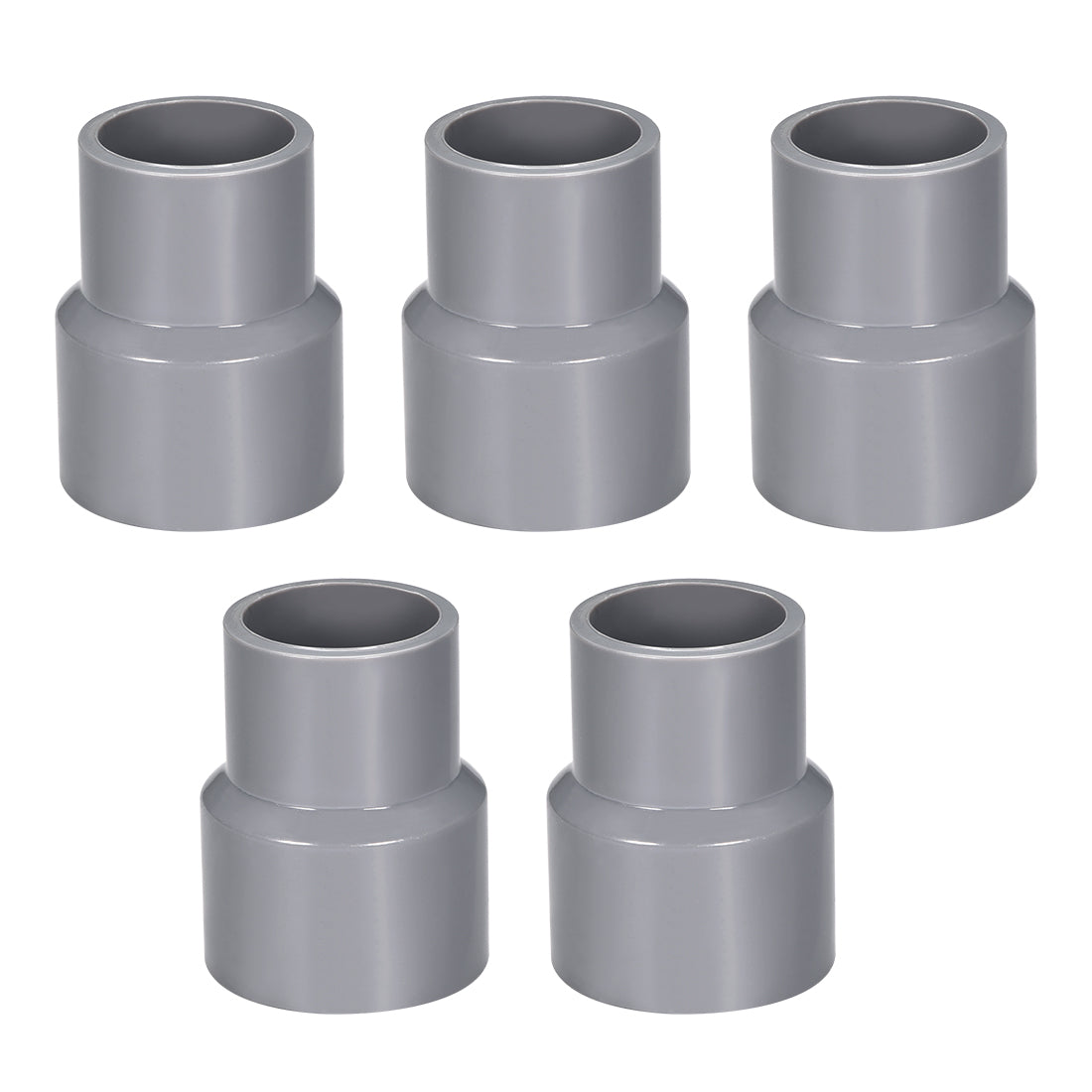 Uxcell 32mm x 25mm PVC Reducing Coupling Hub by Hub, DWV Pipe Fitting ...