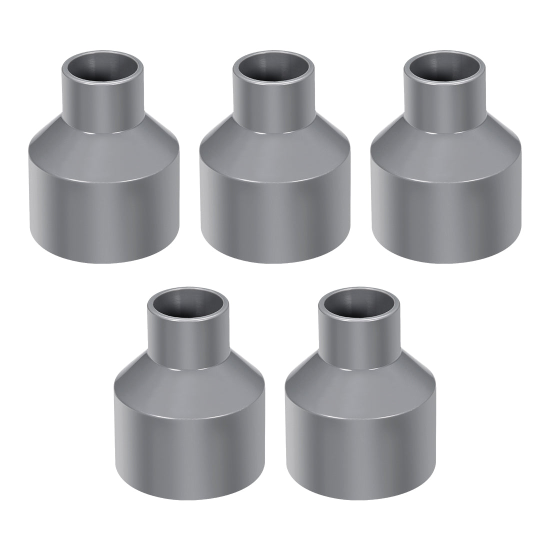 Uxcell 63mm x 32mm PVC Reducing Coupling Hub by Hub, DWV Pipe Fitting ...