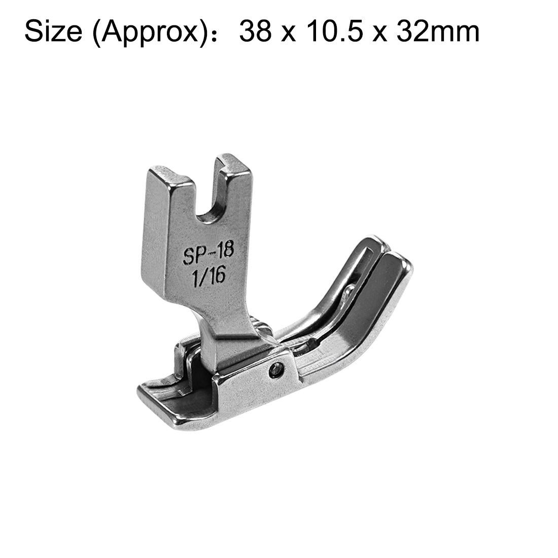 Uxcell SP18R Industrial Sewing Machine Hinged Presser Foot with Right
