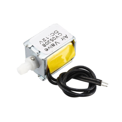 Harfington Uxcell Miniature Solenoid Valve Normally Closed DC12V 0.16A Air Solenoid Valve