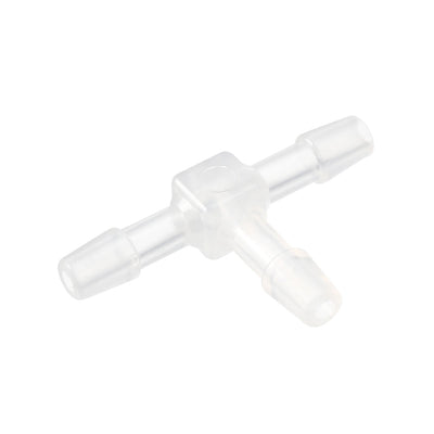 Harfington Uxcell 3-Way T Shape Air Valve Connector Plastic Inline Tubing Connectors for 4mm Airline Tube