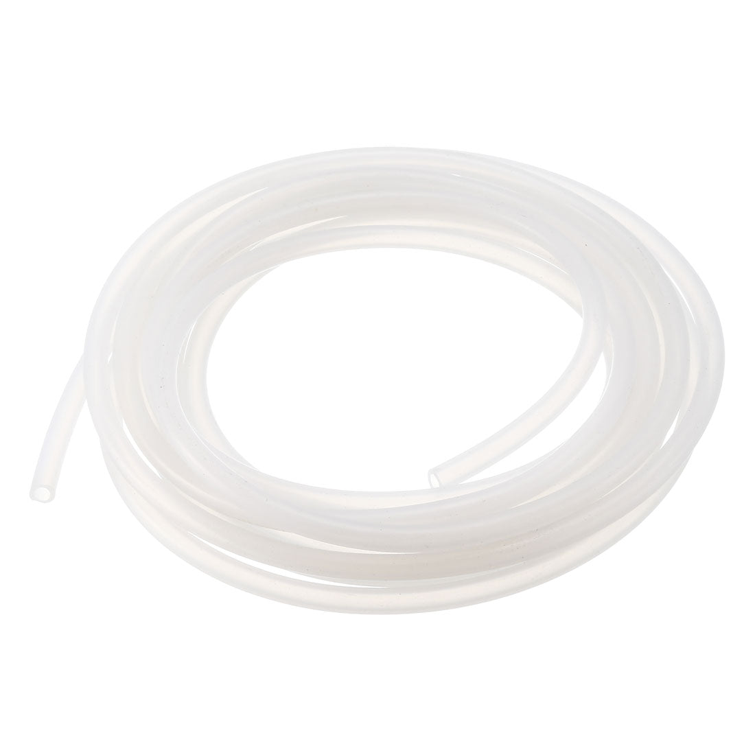 uxcell Uxcell Silicone Tube 3mm ID 5mm OD Hose Rubber Flexible Translucent Tubing Pipe 3 Meters for Pump Transfer