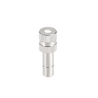 Harfington Uxcell Brass Misting Nozzle 0.024-inch 0.6mm Orifice for 6mm Quick Connector 3Pcs