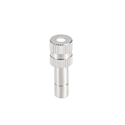 Harfington Uxcell Brass Misting Nozzle 0.031-inch 0.8mm Orifice for 6mm Quick Connector