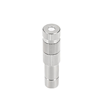 Harfington Uxcell Brass Misting Nozzle 0.008-inch 0.2mm Orifice for 6mm Connector 39mm Length 2Pcs