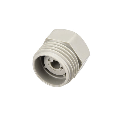 Harfington Uxcell Mist Nozzle - G1/2 Male Thread 1.5mm Orifice Dia PP Fine Atomizing Spray Tip