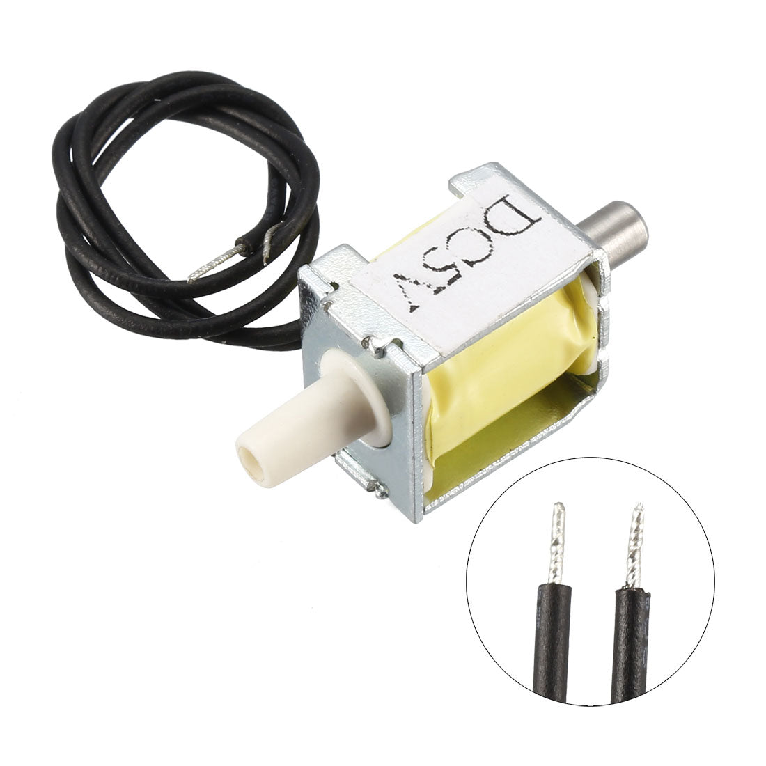uxcell Uxcell Miniature Solenoid Valve 2 Way Normally Closed DC5V 0.26A Air Solenoid Valve