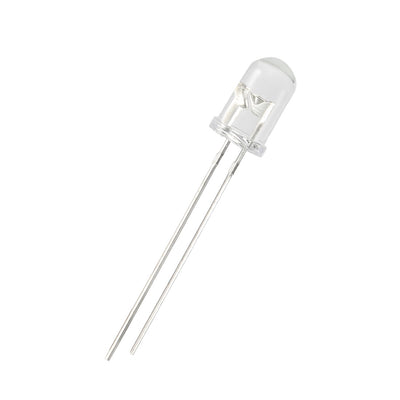 Harfington Uxcell 40pcs 5mm 940nm Infrared Emitter Diode DC 1.2V LED IR Emitter Clear Round Head