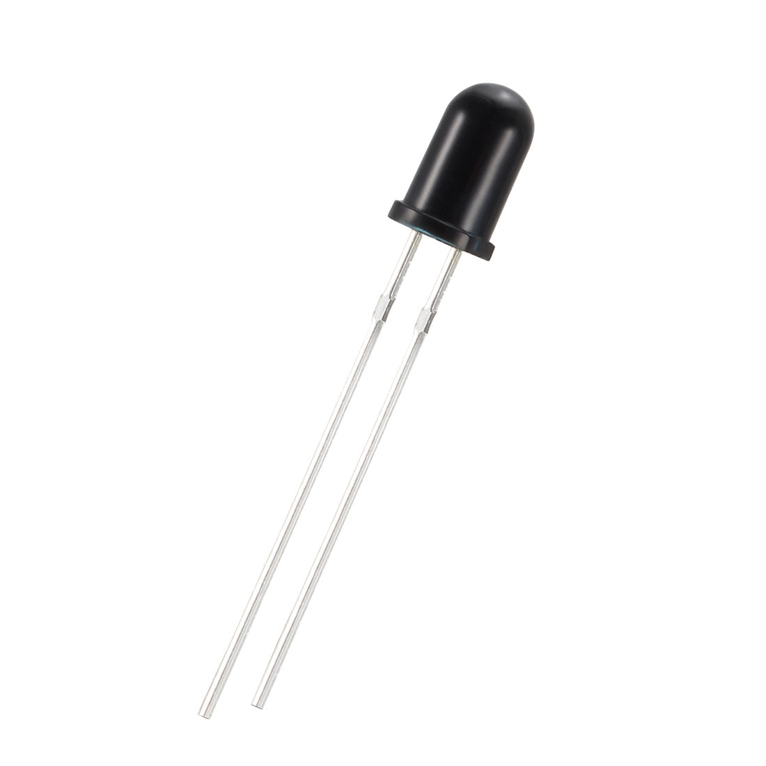 uxcell Uxcell 50pcs 5mm 940nm Infrared Receiver Diode DC 1.2V LED IR Receiver Black Round Head