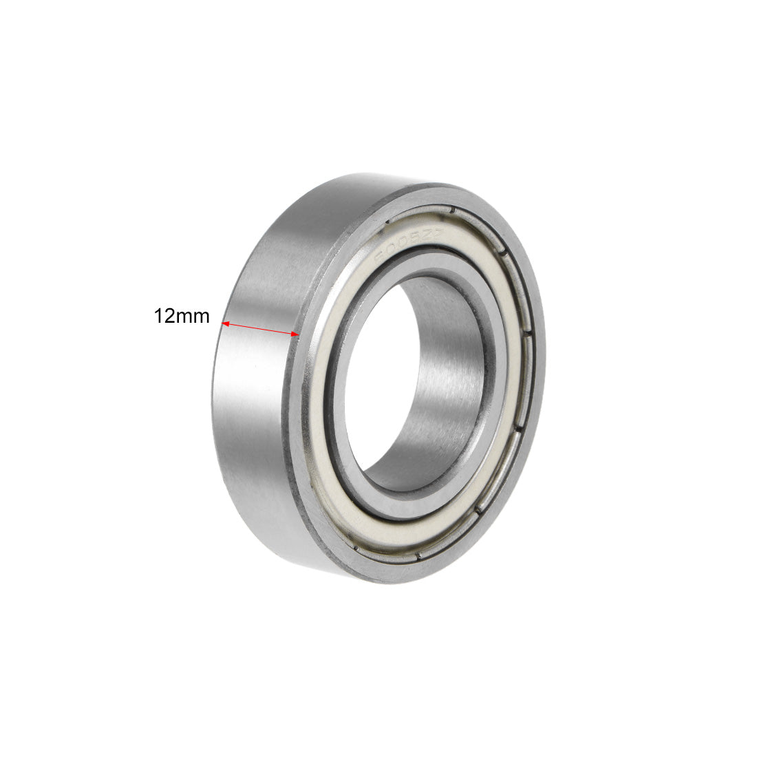 uxcell Uxcell Deep Groove Ball Bearings  Metric Double Shielded Chrome Steel ABEC1 Z1