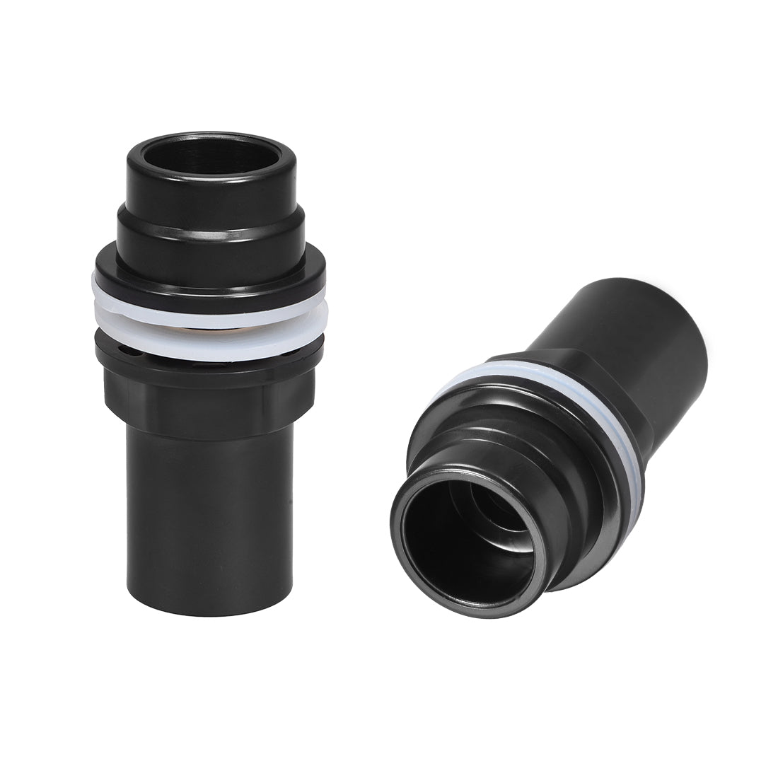 Uxcell Uxcell 1-1/2inch ID PVC Aquarium Water Pipe Connector Joint Straight Tubes Hose Connector Fish Tanks Accessories