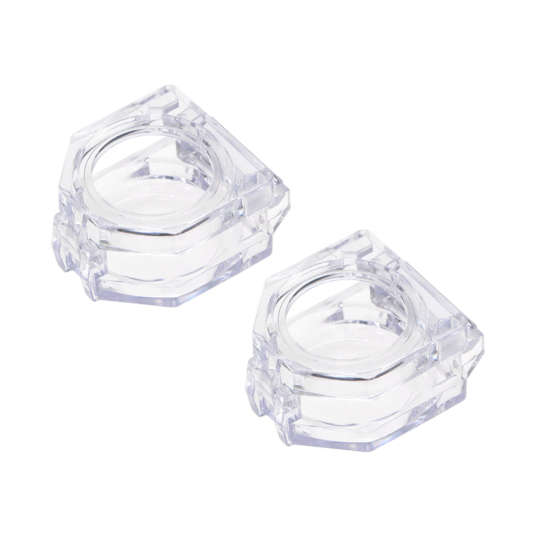 uxcell Uxcell 2pcs, Clear Plastic Switch Cover Protector for 22mm Diameter Push Button Switch