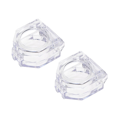 Harfington Uxcell 2pcs, Clear Plastic Switch Cover Protector for 22mm Diameter Push Button Switch