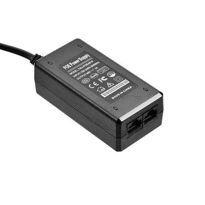 Harfington Uxcell Wall Plug POE 100V-240V to 48V 1A Power Supply for Cameras with 900mm Wire