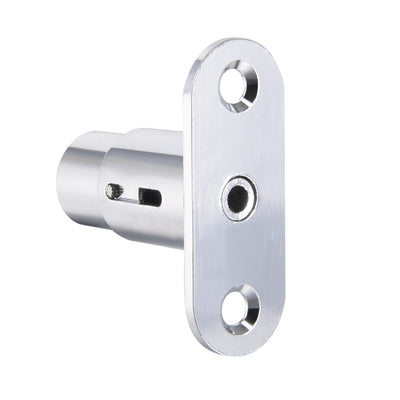 Harfington Uxcell Push Plunger Lock, 19mm x 23mm Cylinder Zinc Alloy Keyed Different 2Pcs