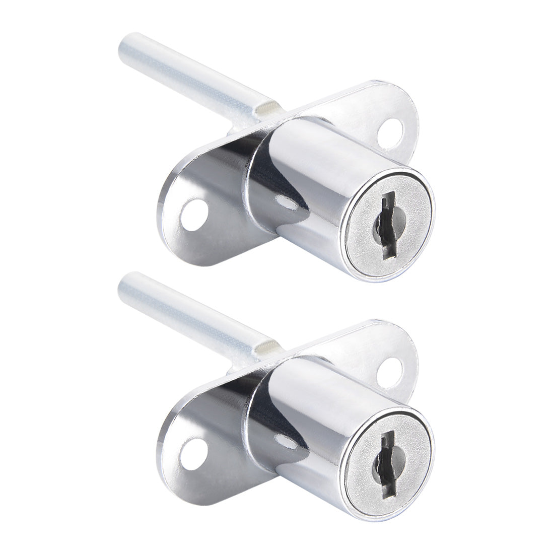 uxcell Uxcell Drawer Lock, 5/8-inch(16mm) Diameter 20mm Long Cylinder, Keyed Different 2Pcs