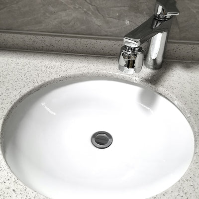 Harfington Uxcell Basin Sink Plug Stopper Stainless Steel 35mm Diameter Drain Stopper