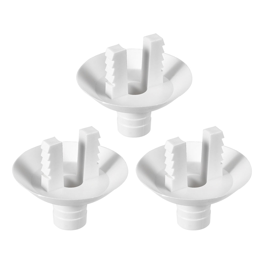 uxcell Uxcell Air Conditioner Drain Hose Connector Elbow Fitting for Mini-Split Units and Window AC Unit 28mm 3Pcs