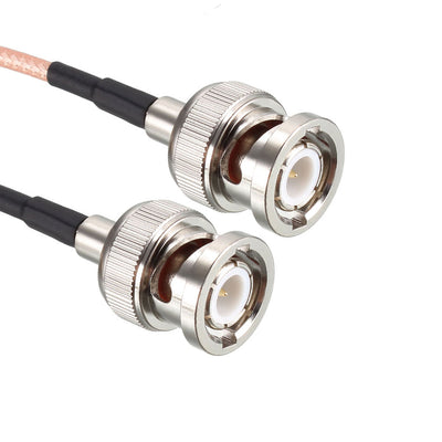 Harfington Uxcell BNC Male to BNC Male Coax Cable RG316 Low Loss RF Coaxial Cable