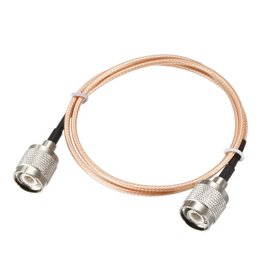 uxcell Uxcell RG316 RF Coaxial Cable TNC Male to TNC Male Pigtail Cable 2-feet