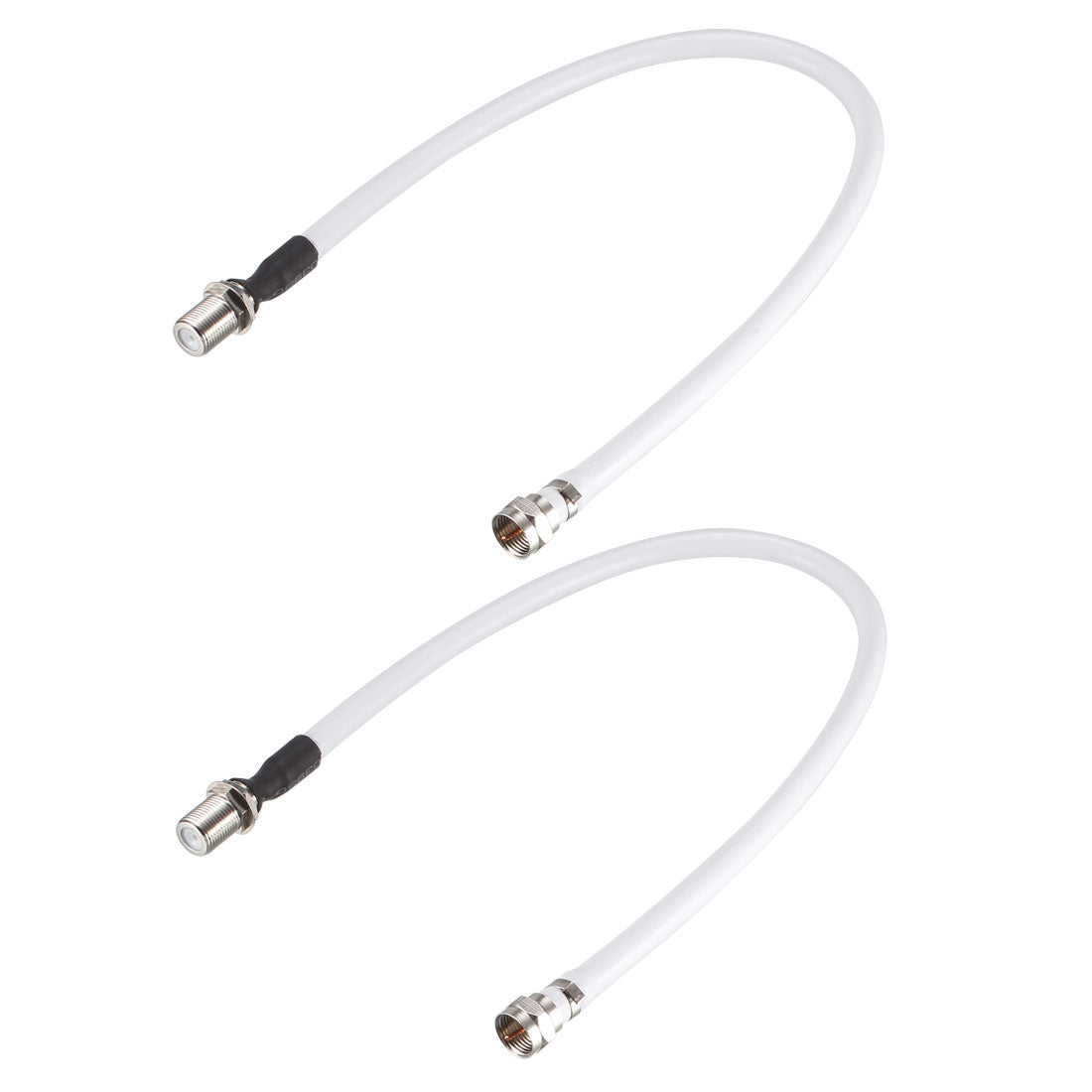 uxcell Uxcell F Type Male to F Type Female RG6 Coaxial Cable 2pcs