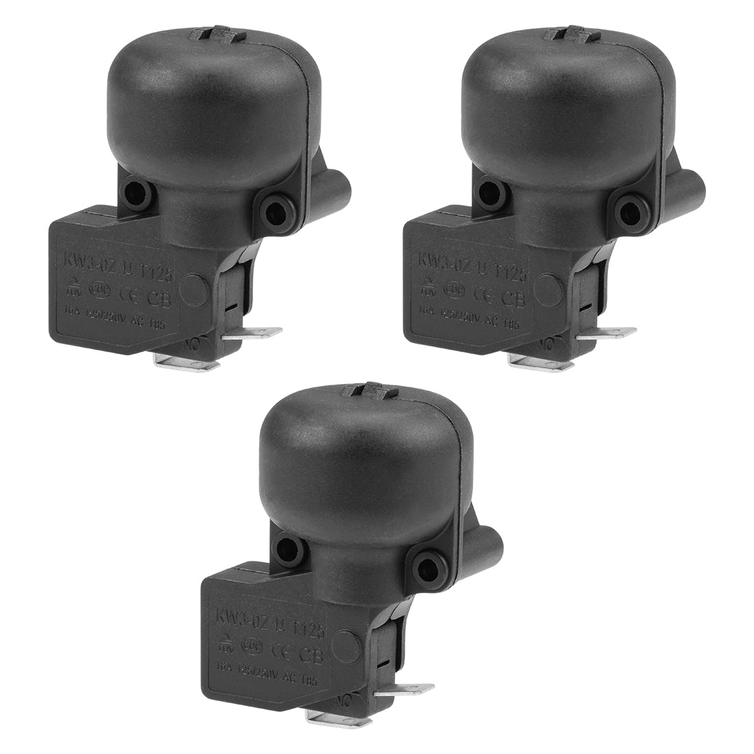 uxcell Uxcell Tip Over Switch AC 125V/250V 16A Anti Tilt Dump Switch for Patio Garden Heaters Electric Fan 3pcs