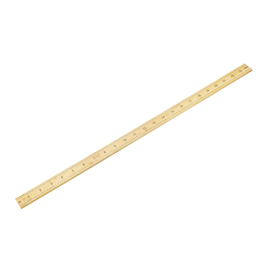 uxcell Uxcell Straight Ruler 600mm 24 Inch Metric Measuring Tool Bamboo