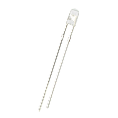 Harfington Uxcell 5pcs 3mm 850nm Infrared Emitter Diode DC 1.5V LED IR Emitter Clear Round Head