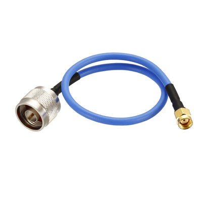 uxcell Uxcell RP-SMA Male to N Male RG402 RF Coaxial Coax Cable 0.3Metereter/1Ft