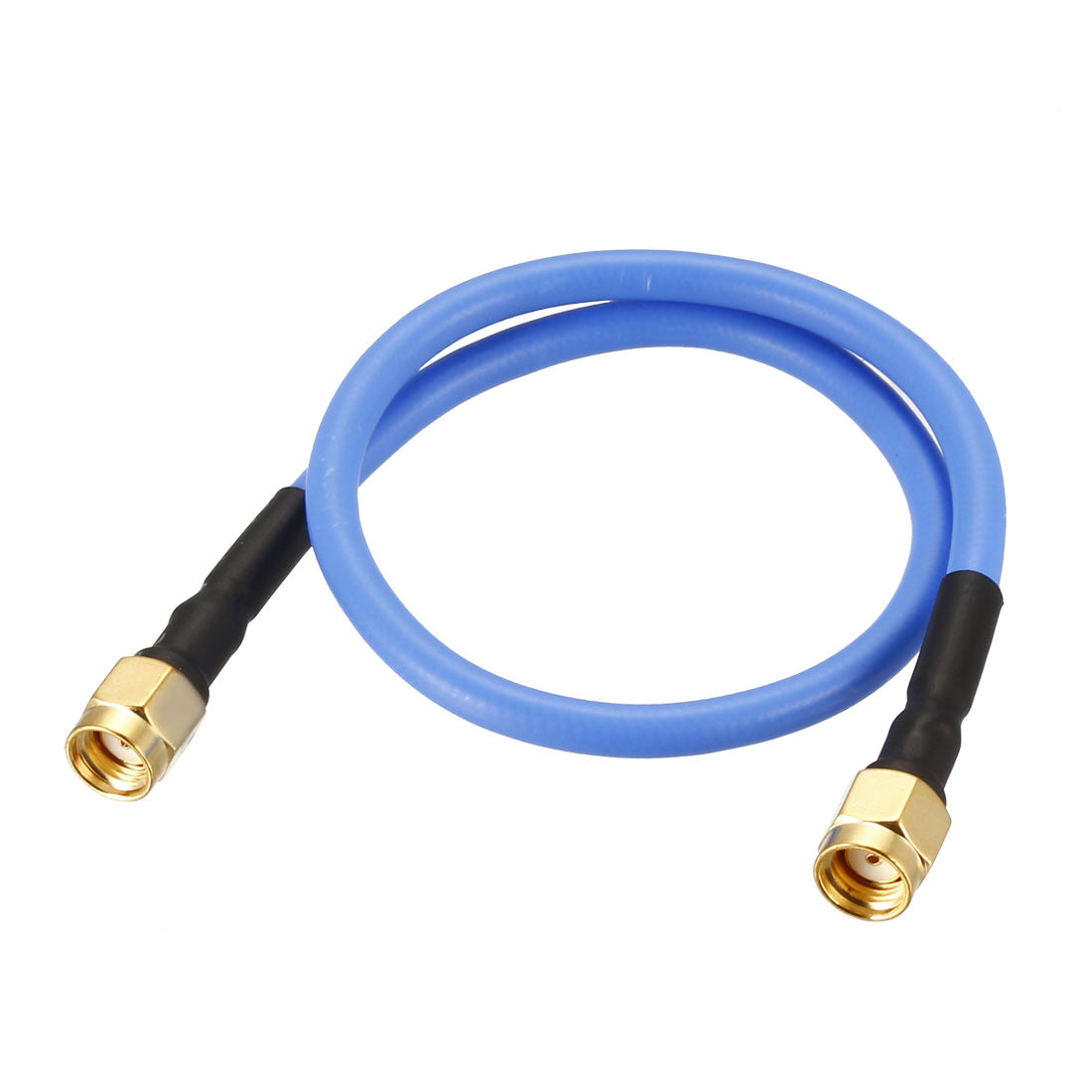 uxcell Uxcell RP-SMA Male to RP-SMA Male RG402 RF Coaxial Coax Cable 0.3Meter/1Ft