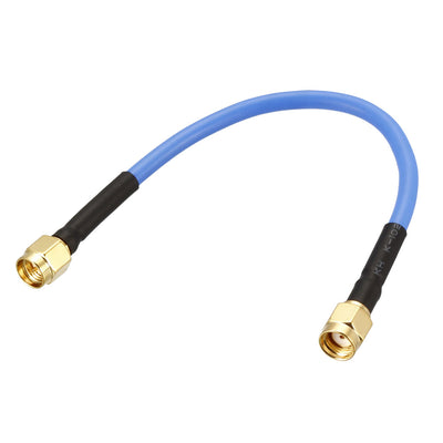 uxcell Uxcell SMA Male to RP SMA Male RG402 Coax Cable 0.15M/0.5Ft