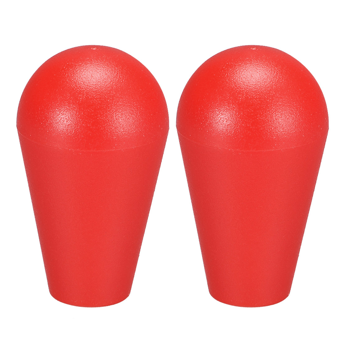 uxcell Uxcell Ellipse Oval Joystick Head Rocker Ball Top Handle American Type Arcade Game DIY Parts Replacement Red 2Pcs