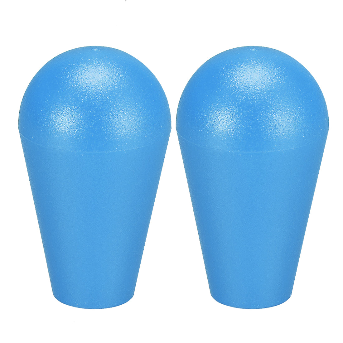 uxcell Uxcell Ellipse Oval Joystick Head Rocker Ball Top Handle American Type Arcade Game DIY Parts Replacement Blue 2Pcs