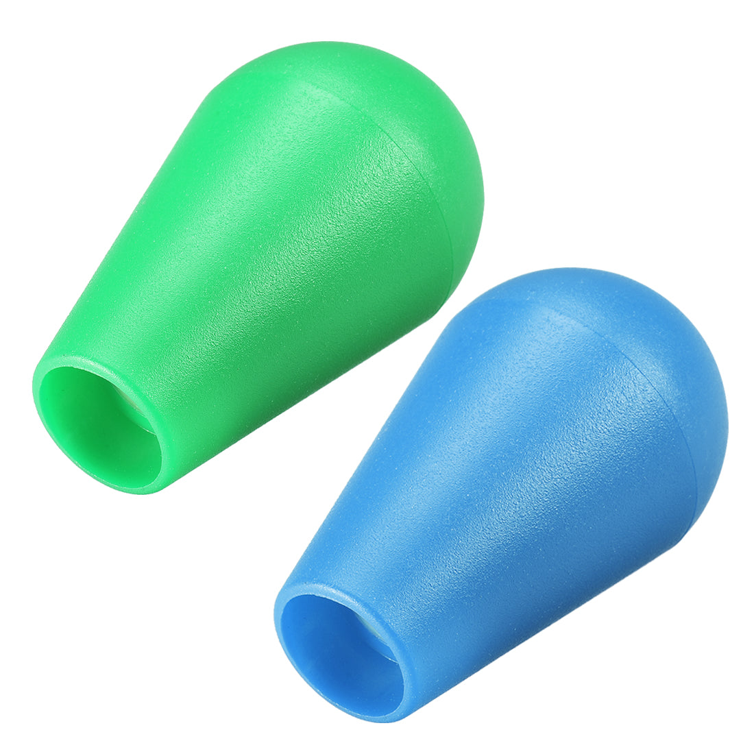 uxcell Uxcell Ellipse Oval Joystick Head Rocker Ball Top Handle American Type Arcade Game DIY Parts Replacement Green Blue 2Pcs