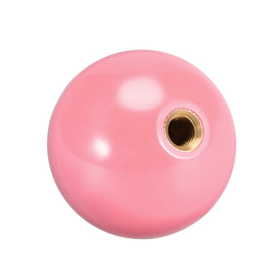Harfington Uxcell Joystick Ball Top Handle Rocker Round Head Arcade Fighting Game DIY Parts Replacement Pink