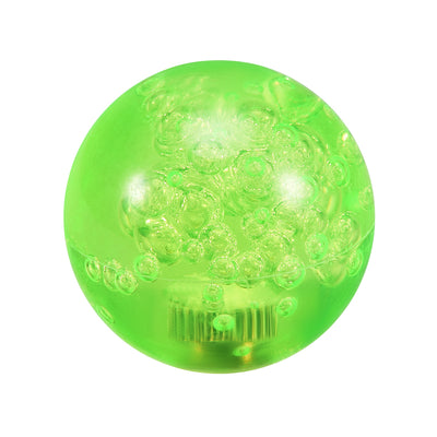 Harfington Uxcell Joystick Ball Top Handle Rocker Round Head Arcade Fighting Game DIY Parts Replacement Crystal Green