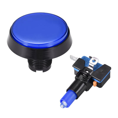 Harfington Uxcell Game Push Button Round  LED Illuminated Switch with for Arcade Video Game