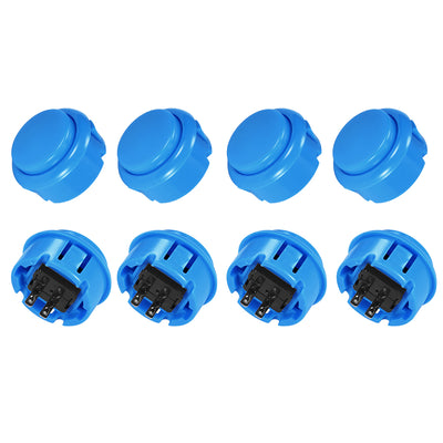 Harfington Uxcell Hole Momentary Game Push Button Switches  for Arcade Video Game