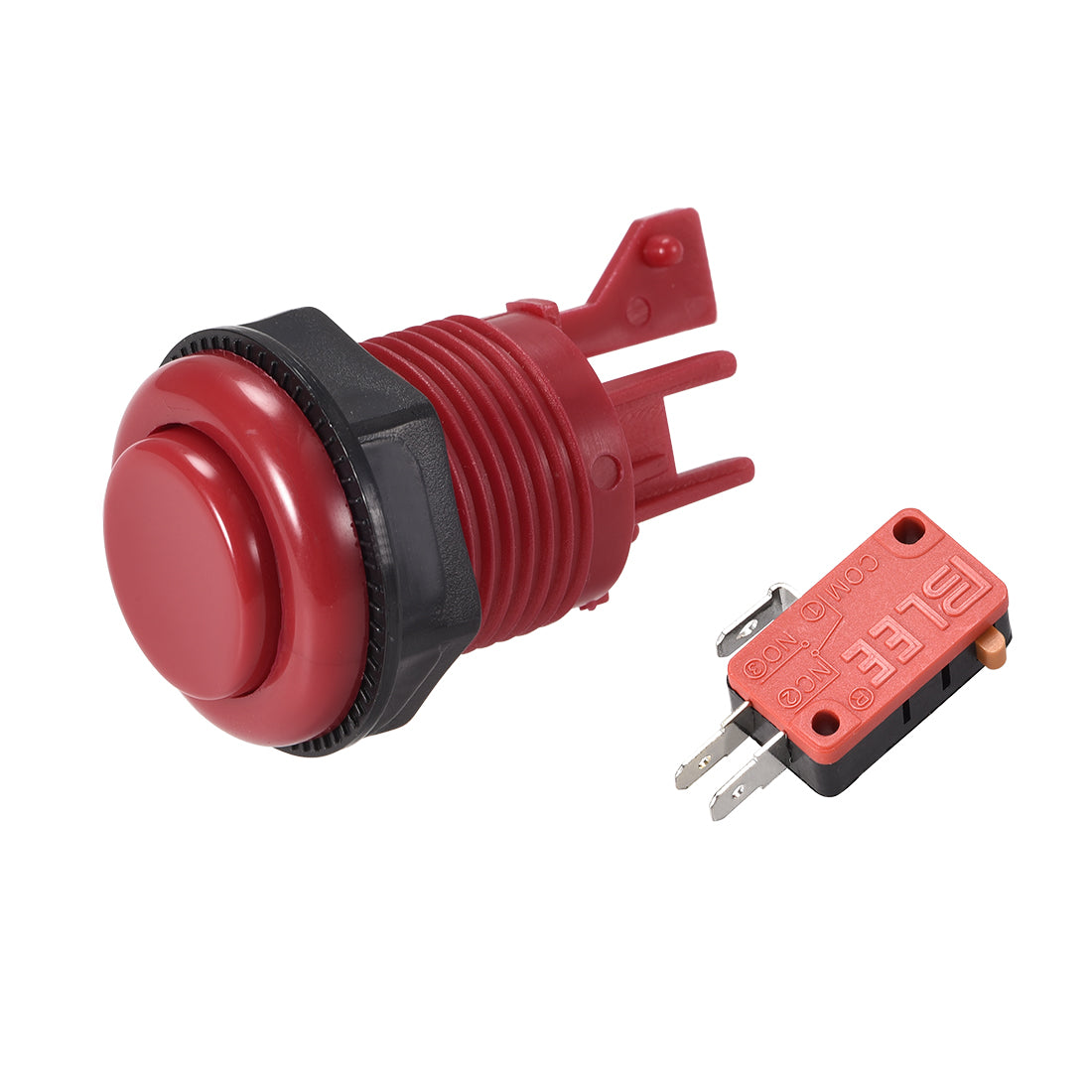 Harfington 27mm Mounting Hole Momentary Game Push Button Switch