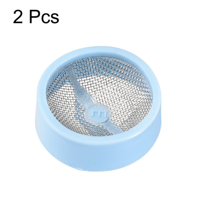 Harfington Uxcell Washer Water Inlet Valve Filter Screen Filtering Replacement Repair Kit Fit for Automatic  Washing Machine Stainless Steel 2pcs