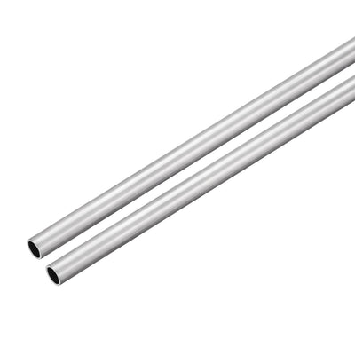 Harfington Uxcell 2Pcs, 6063 Seamless Aluminum Round Straight Tubing