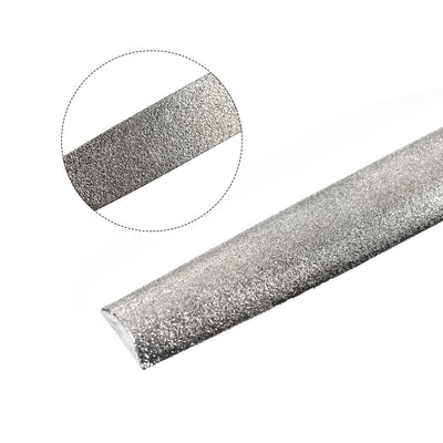 Harfington Uxcell Diamond File 6 Inch Flat File Diamond Coated Plastic Handle Hand Tool for Grinding Polishing