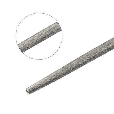 Harfington Uxcell Diamond File 10 Inch Round File Diamond Coated Plastic Handle Hand Tool for Grinding Polishing