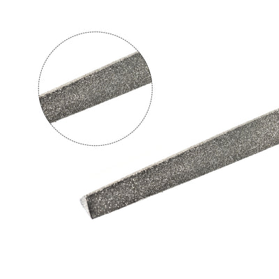 Harfington Uxcell Diamond File 6 Inch Flat File Diamond Coated Plastic Handle Hand Tool for Grinding Polishing