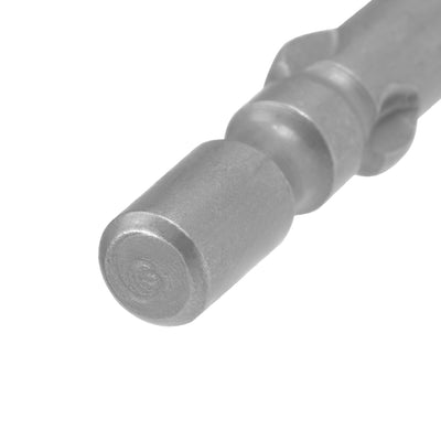 Harfington Uxcell Phillips Bits 5pcs 5mm Round Shank Magnetic Cross 1.6PH00 Screwdriver Bit Set 60mm Length S2 Screw Driver Kit Tools