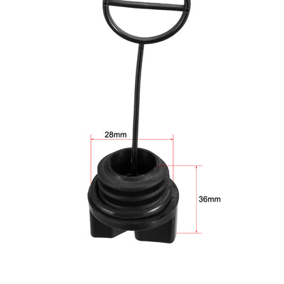 Harfington Uxcell 2pcs Replaces Gas Fuel Cap Assembly Replacement for Chainsaws